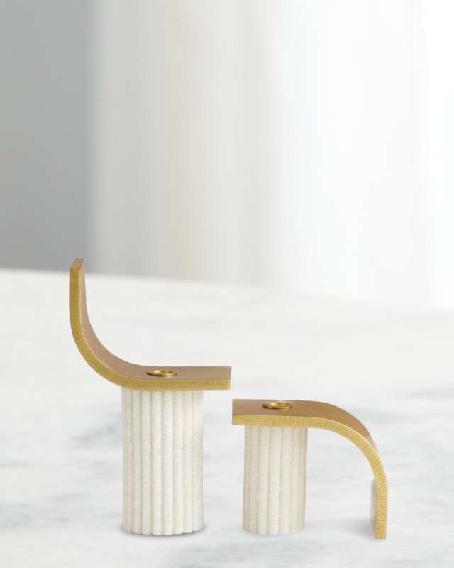 Ivanna Candleholders, Set of 2